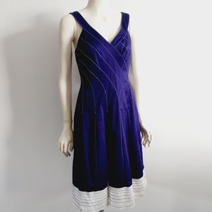 NWT Anne Klein Indigo Dress, Holiday Dress Rare